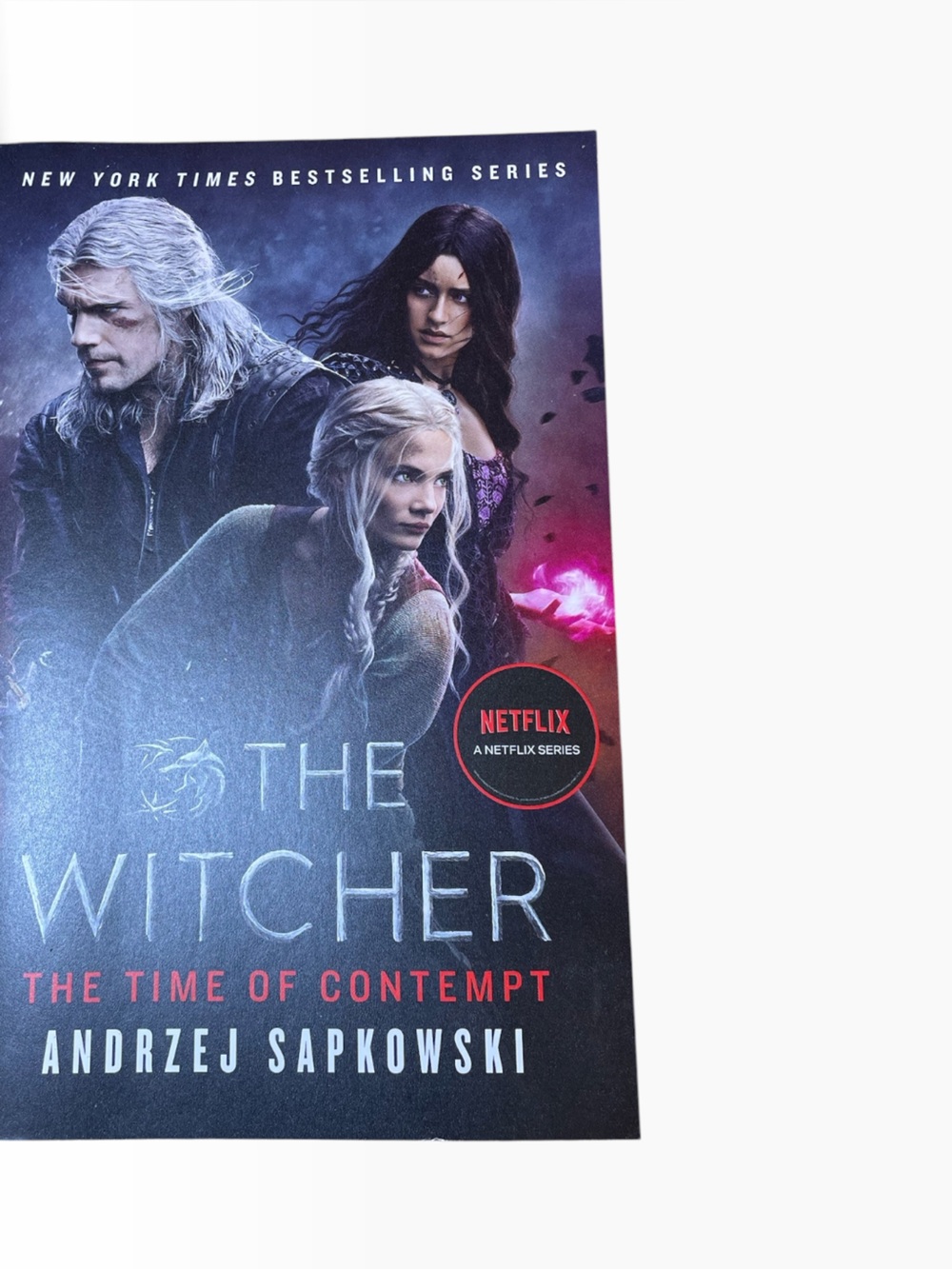 The Witcher: The Time of Contempt by Andrzej Sapkowski - Black Cover